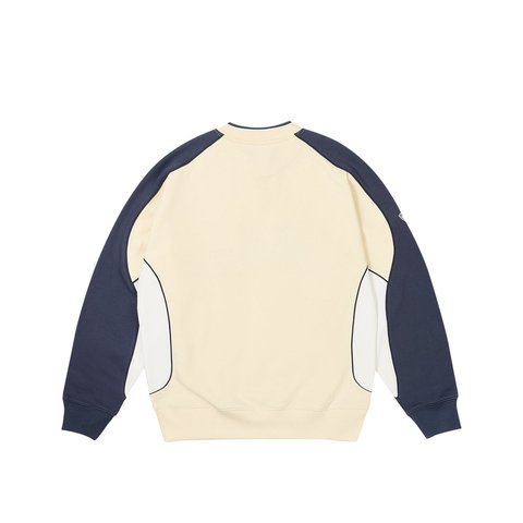 Palace STAR SCRIPT CREW SOFT WHITE - Colorway