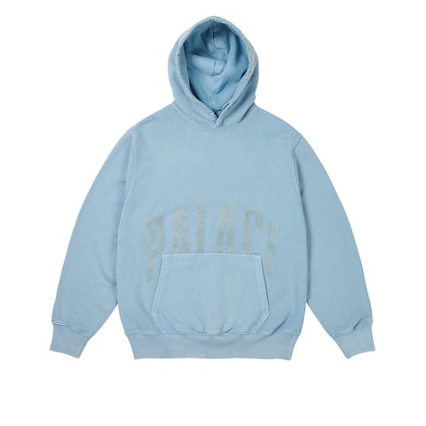 Palace LEAGUE HOOD HAZY BLUE - $158.00