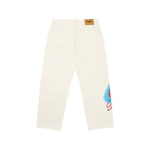 Palace PHUMPER P90 BAGGY JEAN WHITE - Colorway