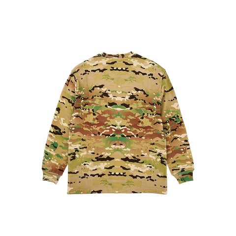 Palace WAFFLE LONGSLEEVE CAMO - Colorway