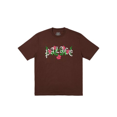 Palace THORNY T-SHIRT NICE BROWN - $48.00
