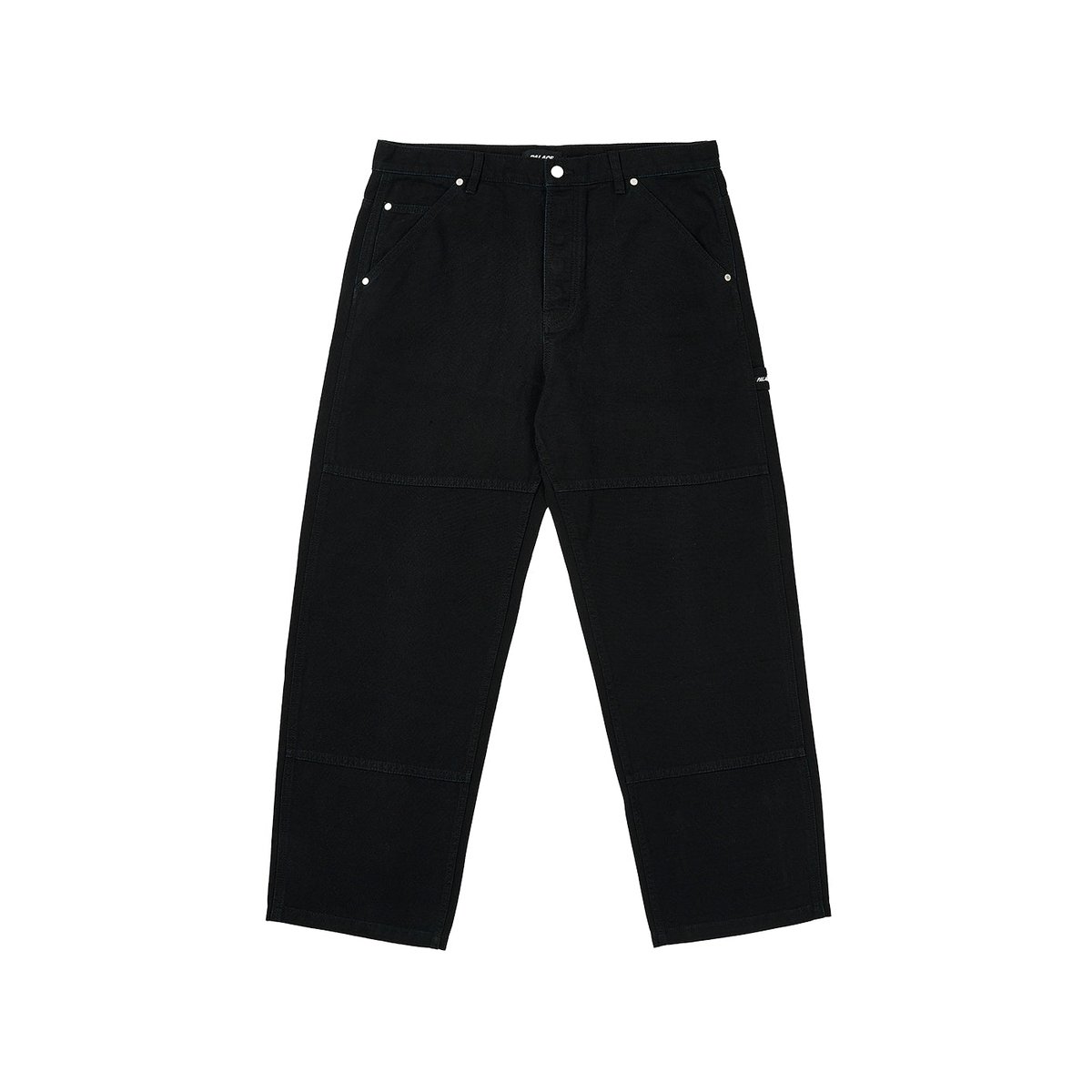 Palace HEAVY CANVAS WORK PANT BLACK (Spring 2024) - $188.00
