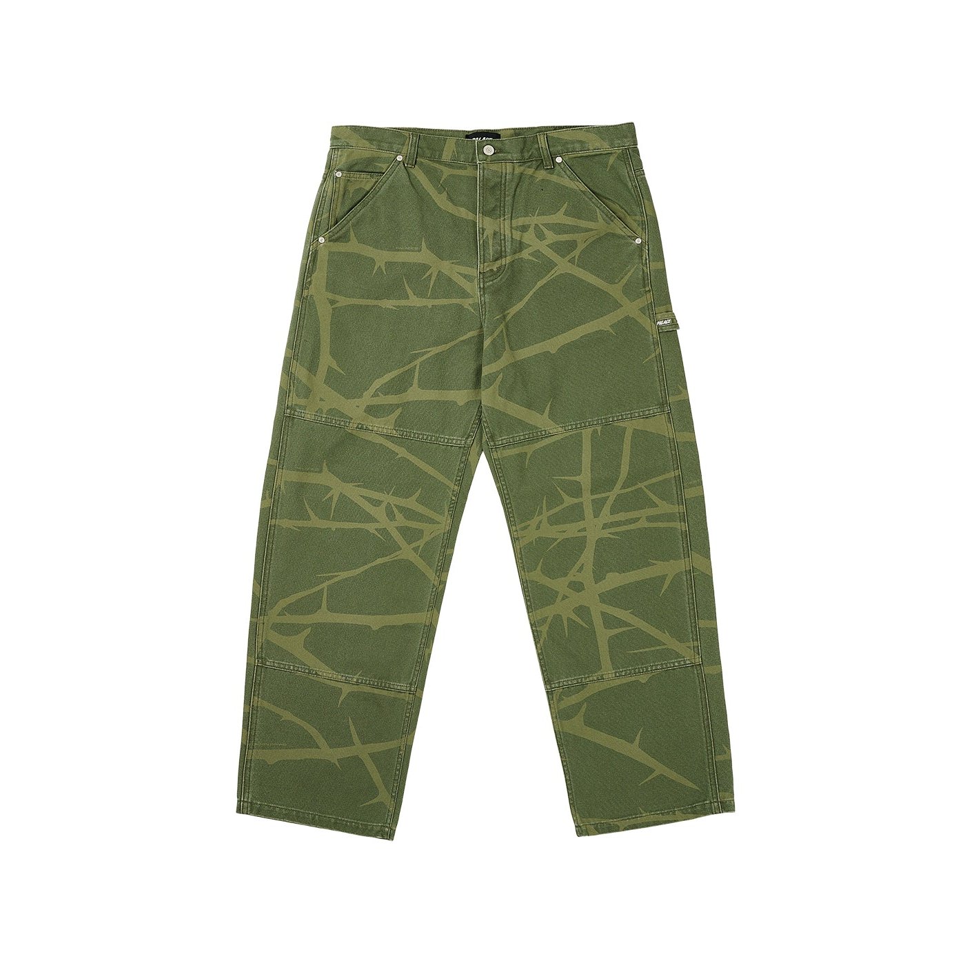 HEAVY CANVAS WORK PANT THE DEEP GREEN
