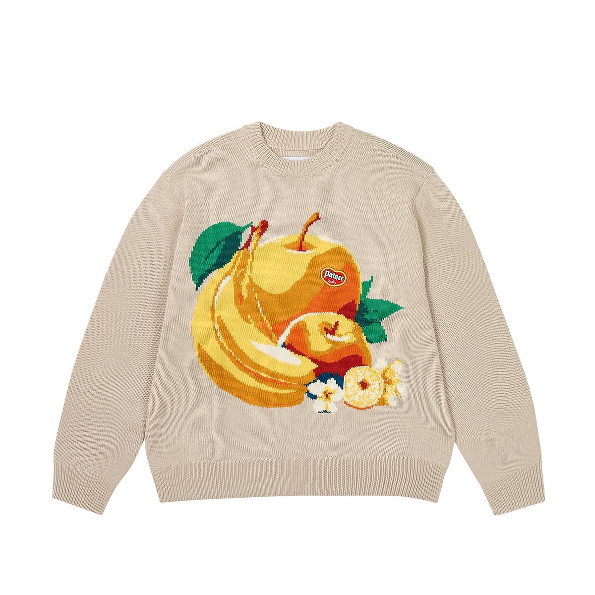 Palace FRUIT LIFE KNIT SOFT WHITE (Spring 2024) - $198.00