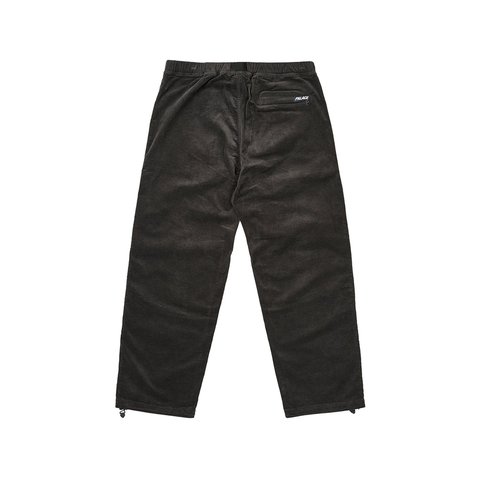 CORDUROY BELTER TROUSER WASHED BLACK