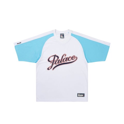 Palace SCRIPT JERSEY WHITE - €118.00