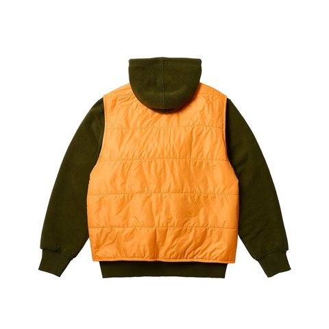 Palace REVERSIBLE VEST HOOD THE DEEP GREEN - Colorway