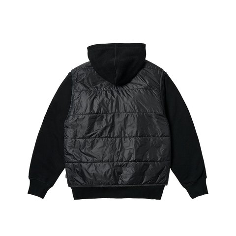 Palace REVERSIBLE VEST HOOD BLACK - Colorway