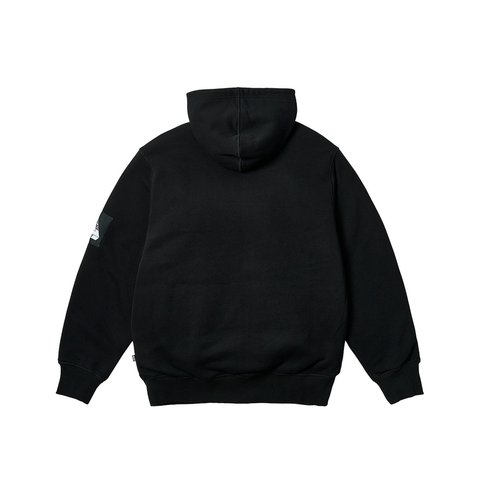 Palace REVERSIBLE VEST HOOD BLACK - Colorway
