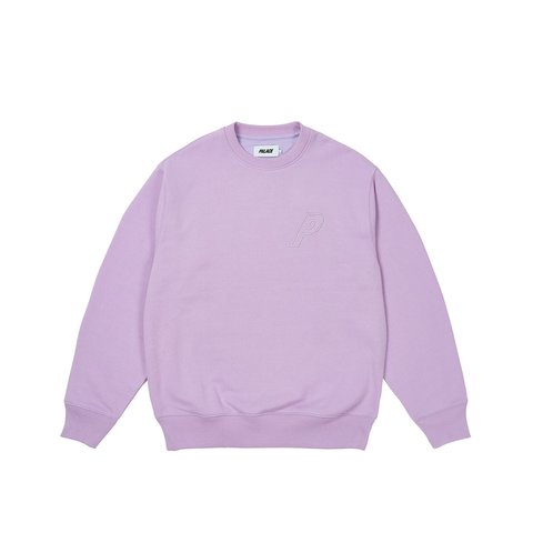 Palace OUTLINE P-3 CREW BLOOM PURPLE - Colorway