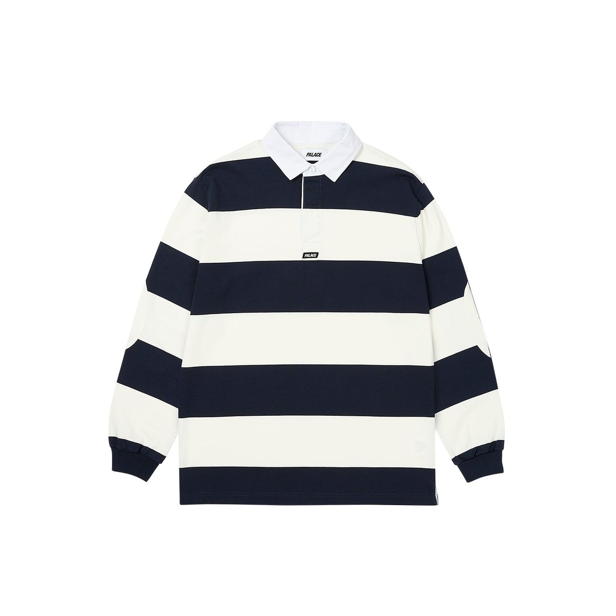 Palace ELBOW STRIPE RUGBY WHITE / NAVY (Spring 2024) - €138.00