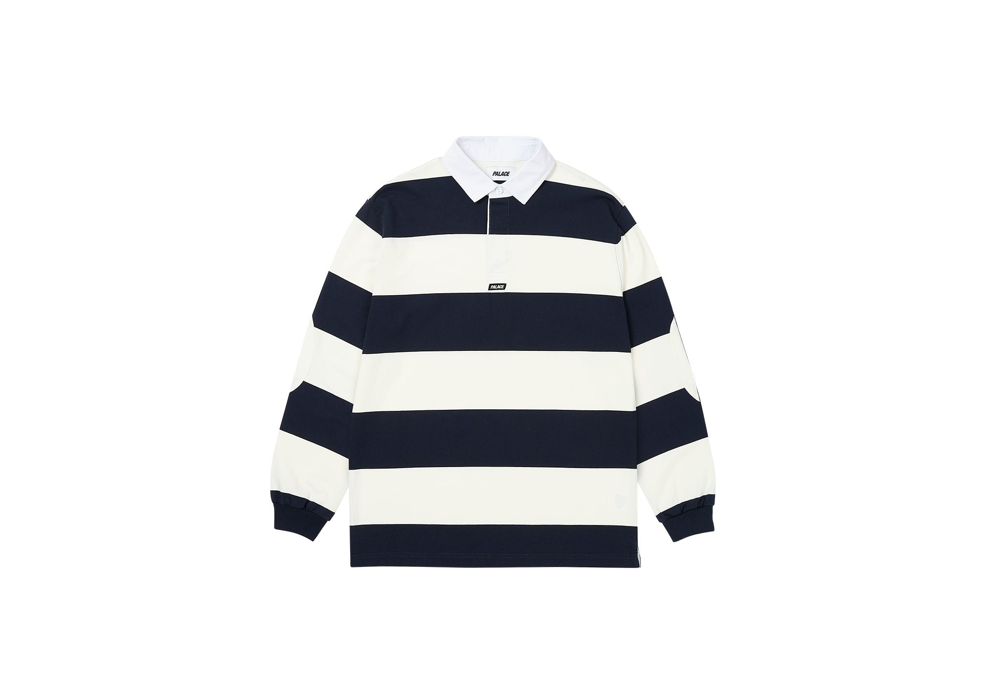 ELBOW STRIPE RUGBY WHITE / NAVY - Spring 2024 - Palace