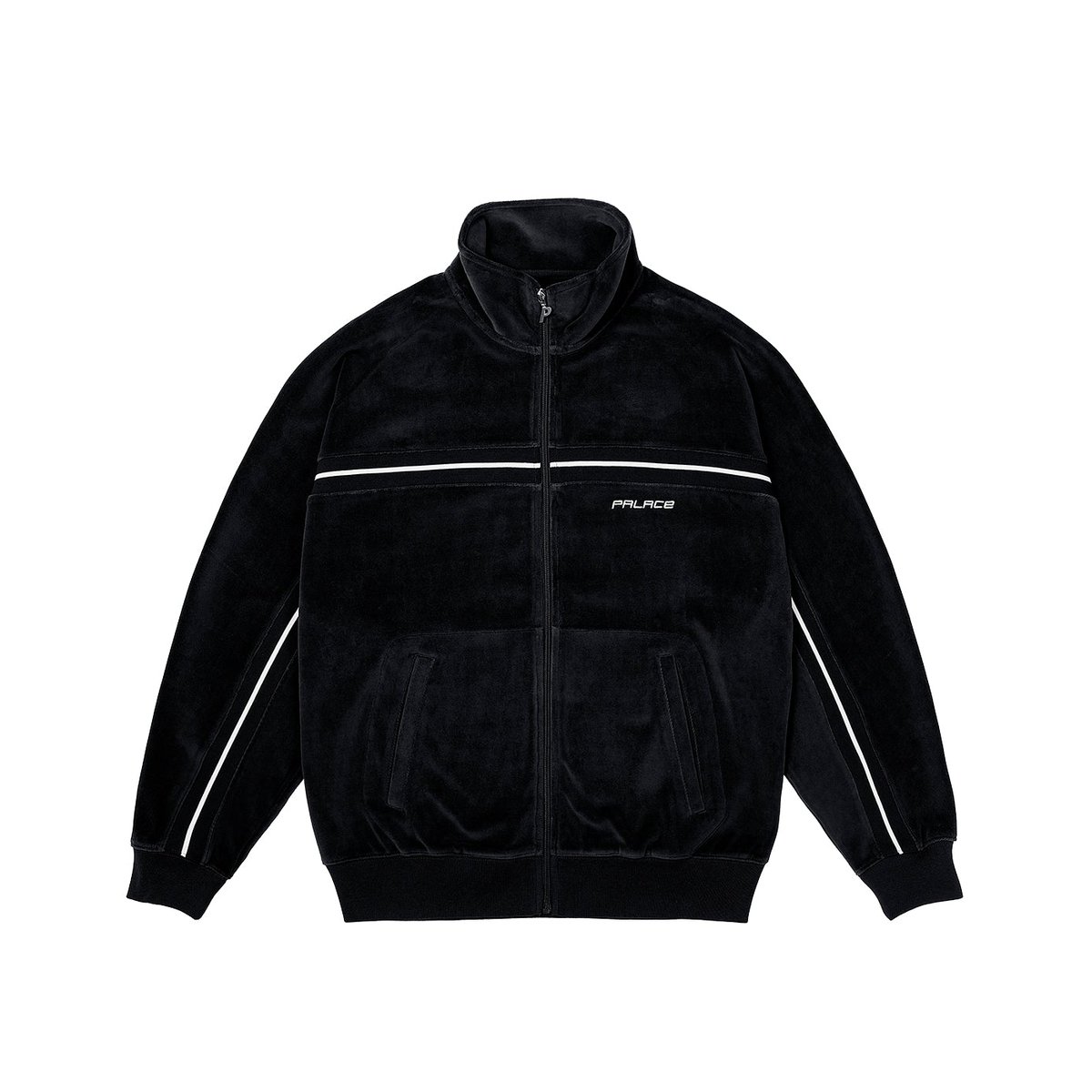 Palace RIB PANEL ZIP FUNNEL BLACK (Spring 2024) - €168.00
