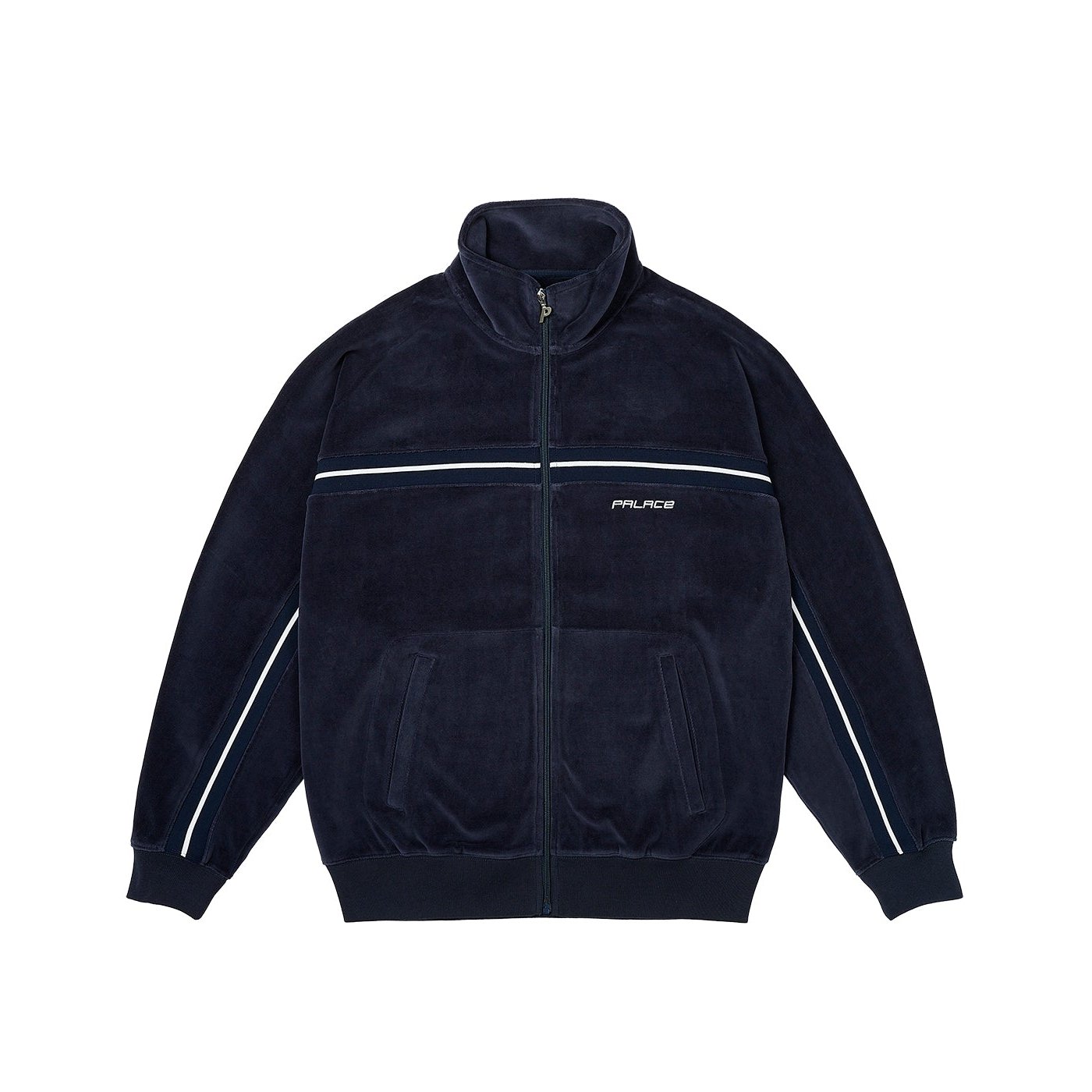 RIB PANEL ZIP FUNNEL NAVY
