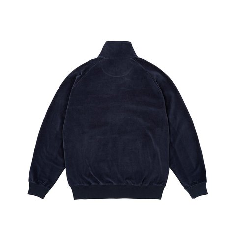 Palace RIB PANEL ZIP FUNNEL NAVY - Colorway