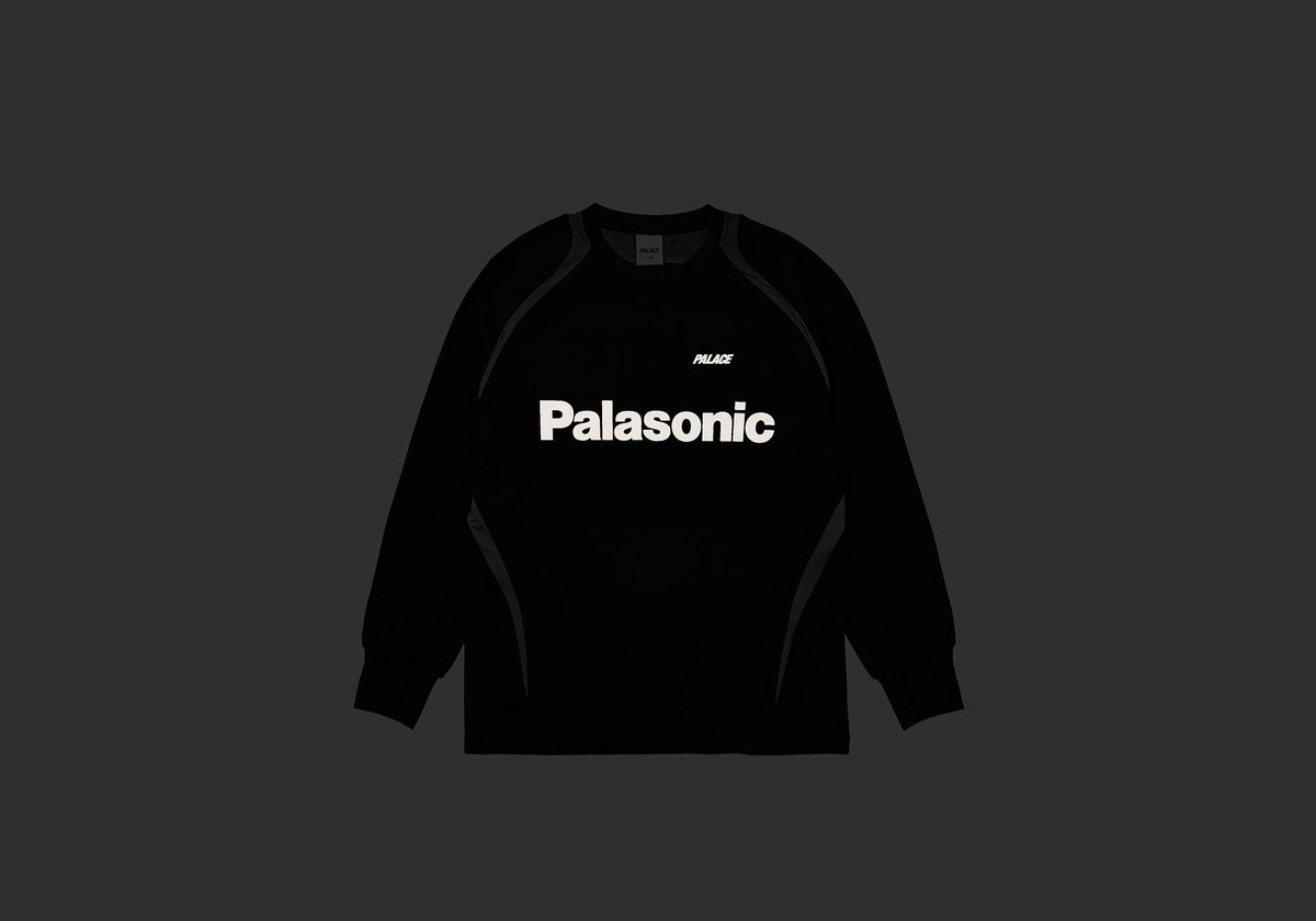 TRAIL RUNNER LONGSLEEVE BLACK - Spring 2024 - Palace