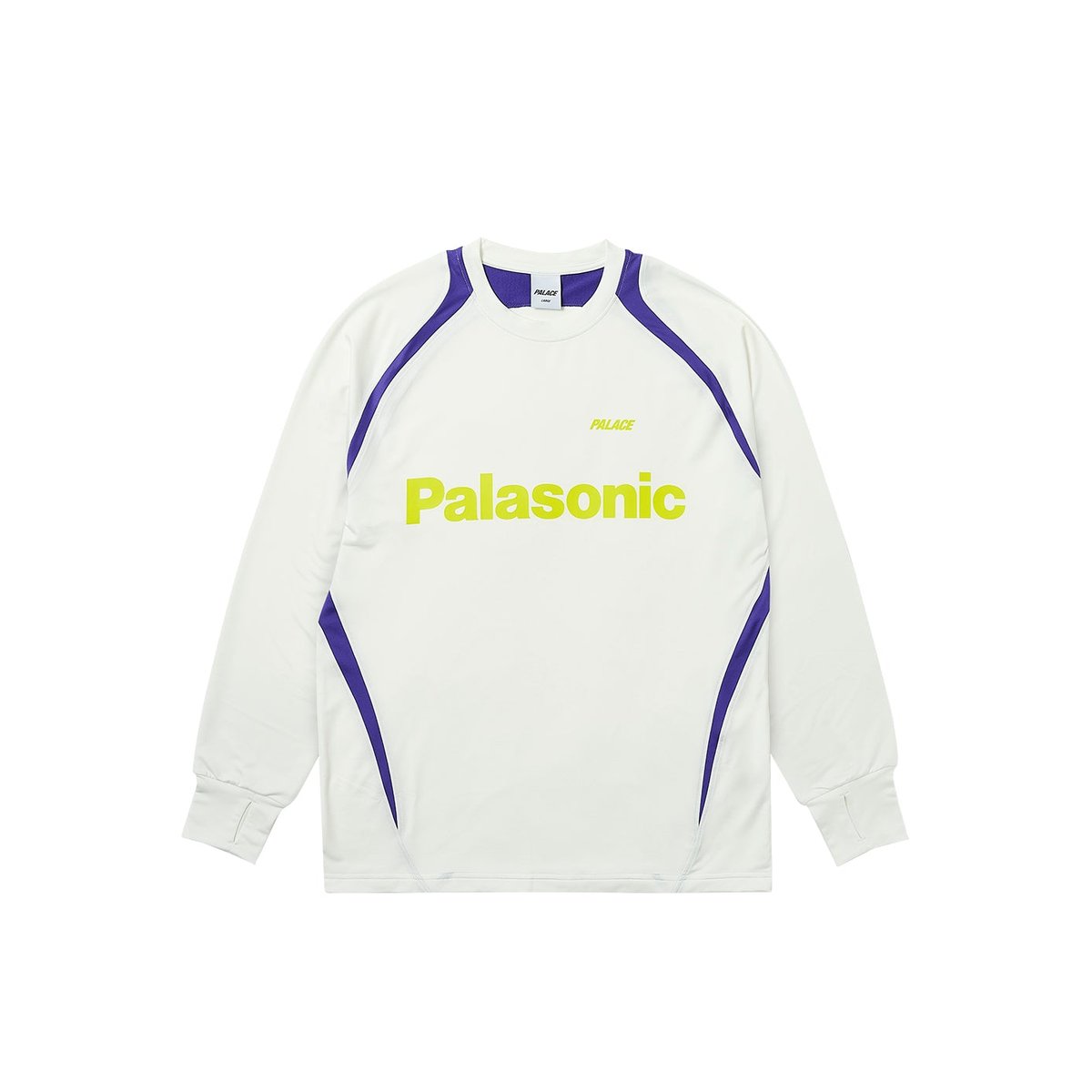 Palace TRAIL RUNNER LONGSLEEVE WHITE (Spring 2024) - $88.00