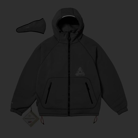 Palace GORE-TEX WINDSTOPPER JACKET STEEL GREY - Colorway