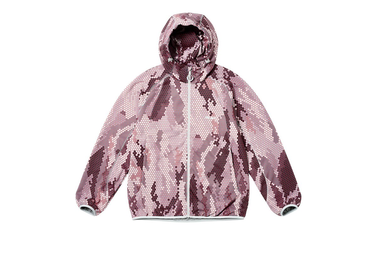 P-TEC FLEECE JACKET HEXA CAMO GREY - Spring 2024 - Palace