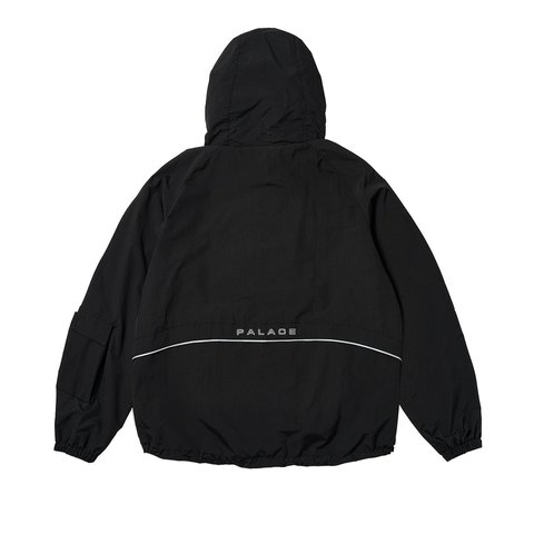 Palace ARC SHELL HOODED JACKET BLACK - Colorway