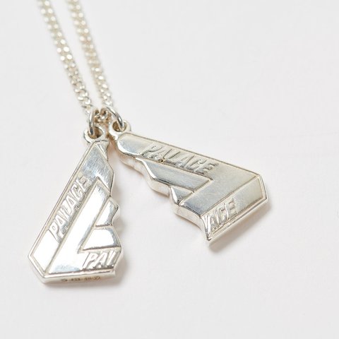 Palace FRIENDSHIP NECKLACE SILVER - Colorway