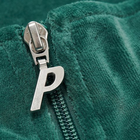 Palace RIB PANEL ZIP FUNNEL GREEN - Colorway