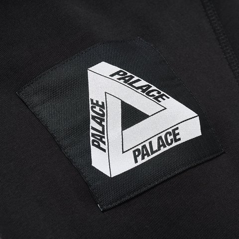 Palace BONDED SHERPA ZIP HOOD BLACK - Colorway