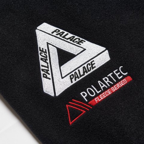 Palace POLARTEC DUO FLEECE JACKET BLACK - Colorway