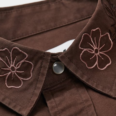 Palace FLEXUS SHIRT NICE BROWN - Colorway