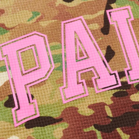 Palace WAFFLE LONGSLEEVE CAMO - Colorway