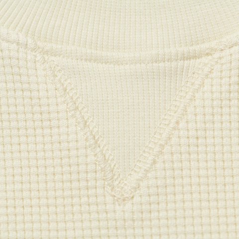Palace WAFFLE LONGSLEEVE SOFT WHITE - Colorway