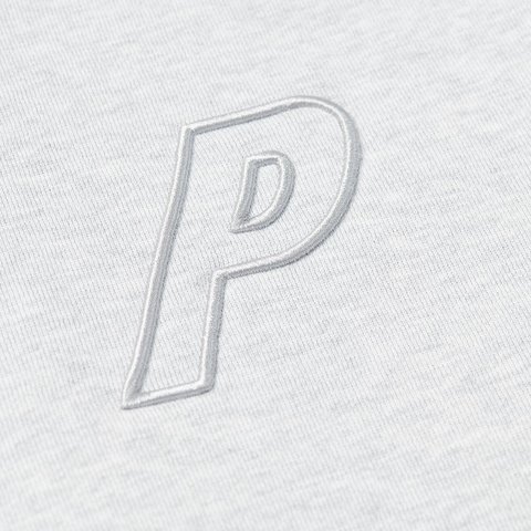 Palace OUTLINE P-3 CREW GREY MARL - Colorway