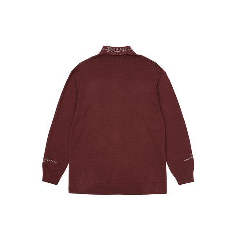 Palace FLEXUS ZIP LONGSLEEVE NICE BROWN - Colorway