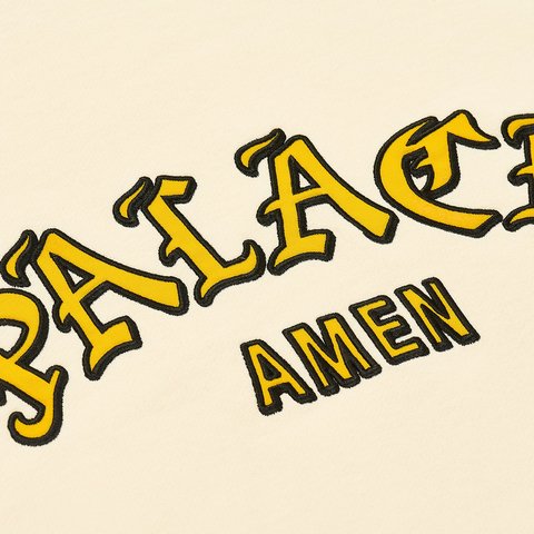 Palace SAINTS CREW SOFT WHITE - Colorway