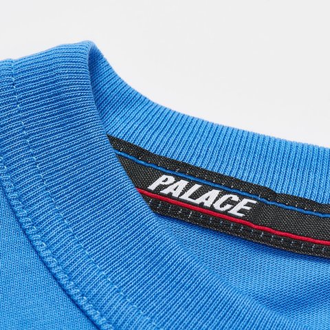 Palace BASICALLY A LONGSLEEVE PALATIAL BLUE - Colorway