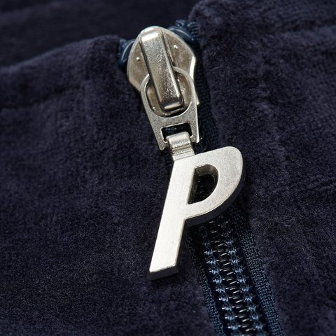 Palace RIB PANEL ZIP FUNNEL NAVY - Colorway