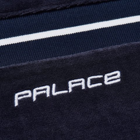 Palace RIB PANEL ZIP FUNNEL NAVY - Colorway