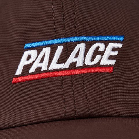 Palace BASICALLY A SHELL 6-PANEL NICE BROWN - Colorway