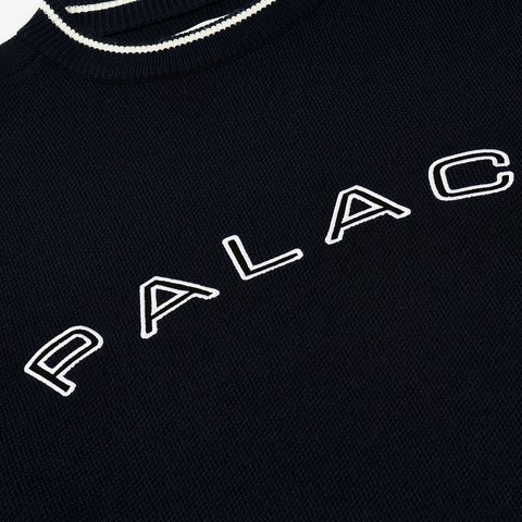 Palace ARC KNIT NAVY - Colorway