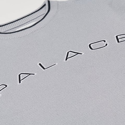 Palace ARC KNIT ARCTIC GREY - Colorway