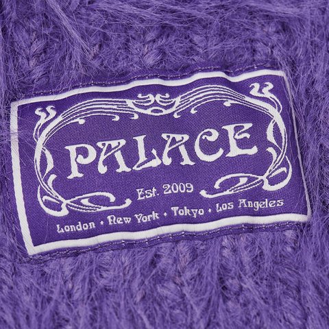 Palace YETI CARDIGAN BLOOM PURPLE - Colorway
