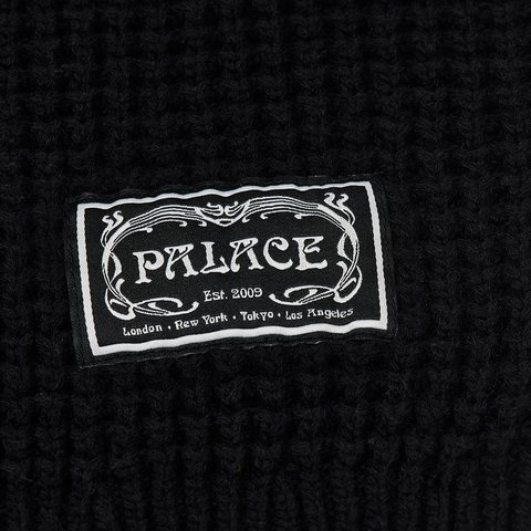 Palace OPEN STRIPE KNIT BLACK /  GREEN - Colorway
