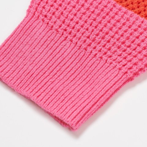 Palace OPEN STRIPE KNIT PINK /  ORANGE - Colorway
