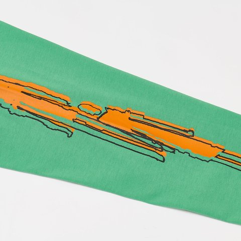 Palace REPEATER LONGSLEEVE SWEET PEA GREEN - Colorway