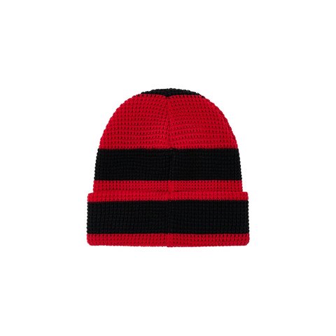 Palace PALACE LONDON WAFFLE BEANIE RED / BLACK - Colorway