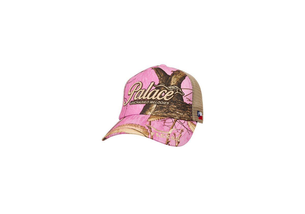 HORSEPOWER TRUCKER REALTREE EDGE PINK - Spring 2024 - Palace