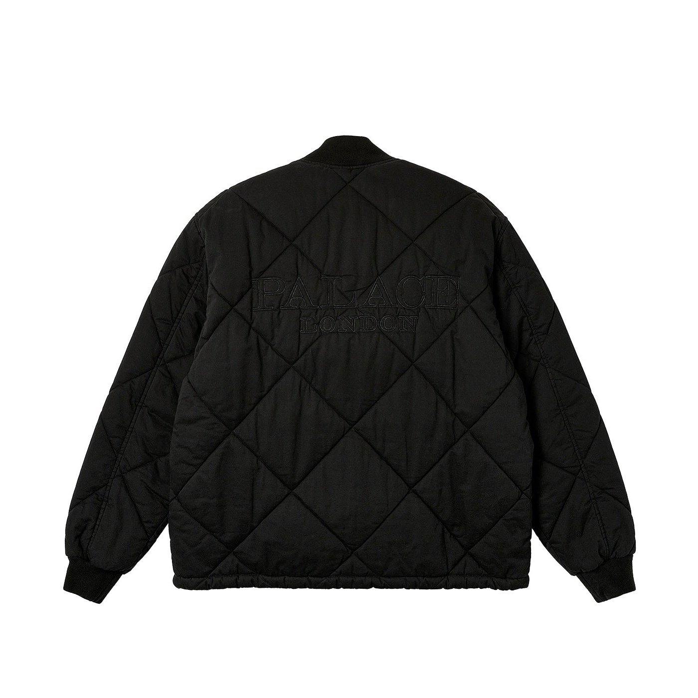 D-QUILT BOMBER BLACK