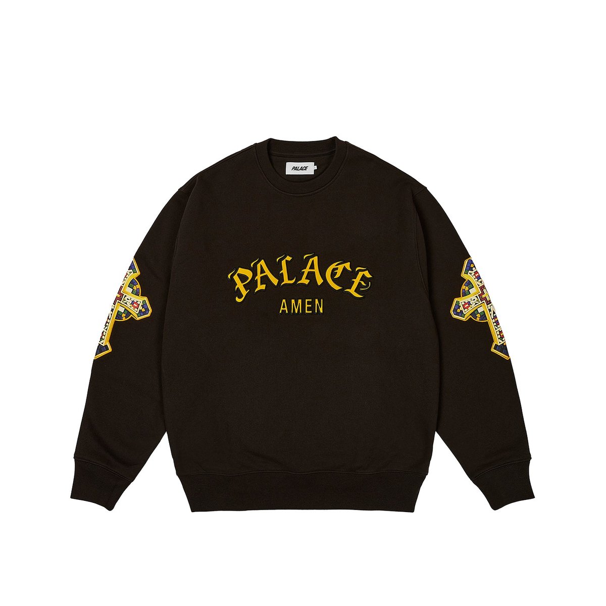 Palace SAINTS CREW BLACK (Spring 2024) - $148.00