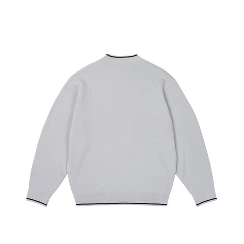 Palace ARC KNIT ARCTIC GREY - Colorway