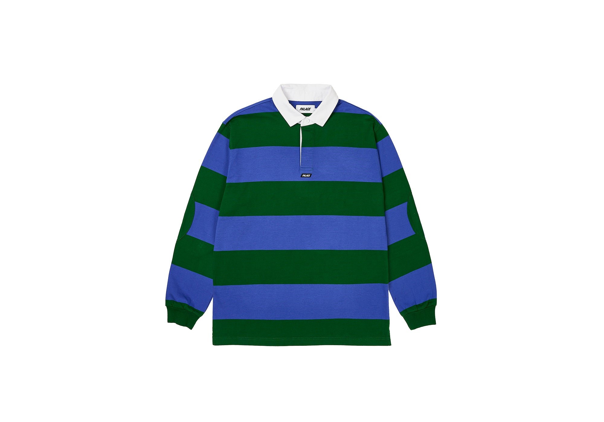 ELBOW STRIPE RUGBY BLUE / GREEN - Spring 2024 - Palace